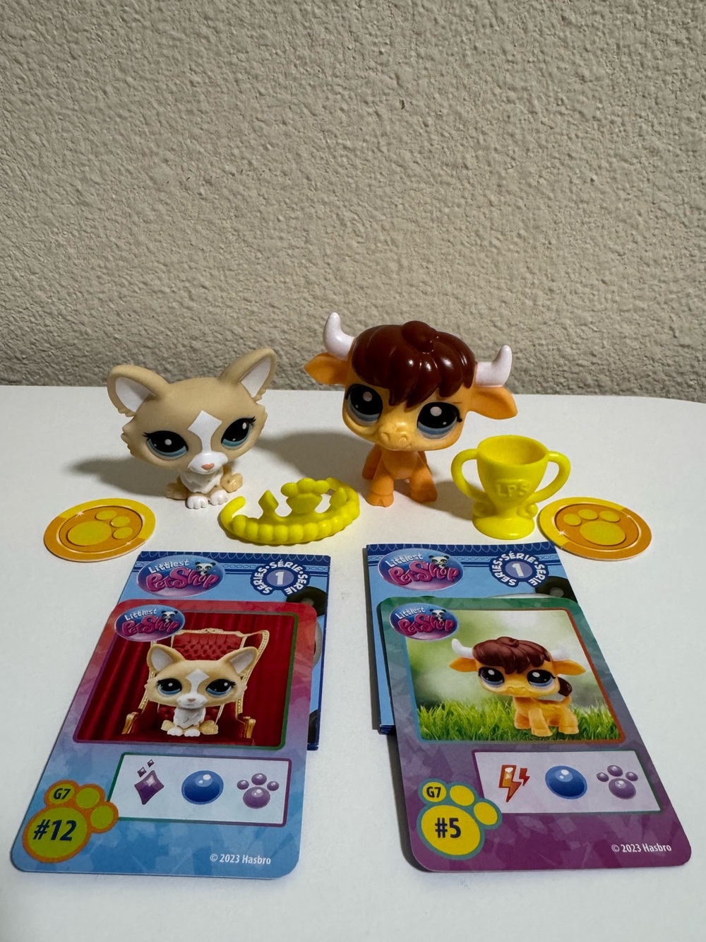 Littlest Pet Shop lot of 2 - G7, series 1